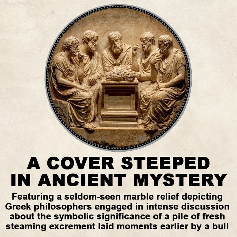 Cover mystery page from BULLSHIT The Odyssey of a Word