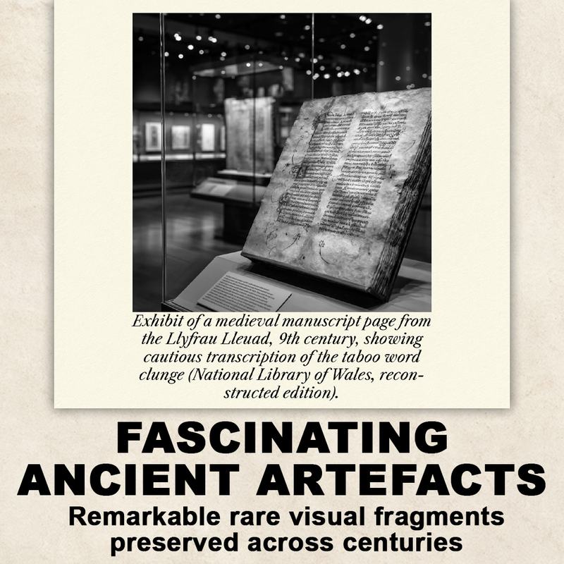Artefacts page from CLUNGE The Odyssey of a Word
