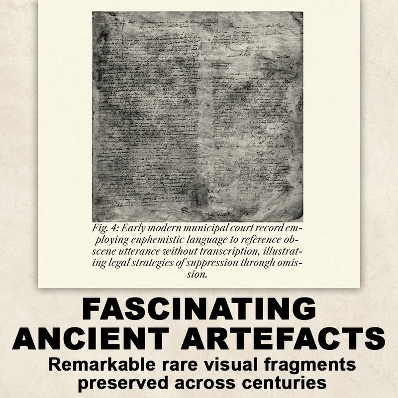 Artefacts page from FUCK The Odyssey of a Word