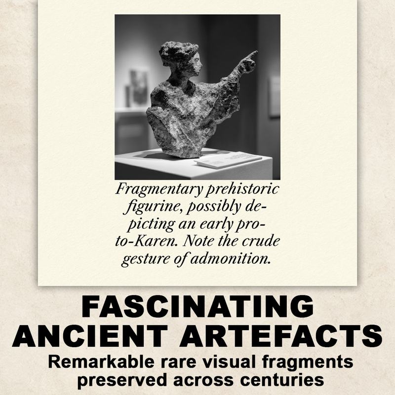 Artefacts page from KAREN The Odyssey of a Word