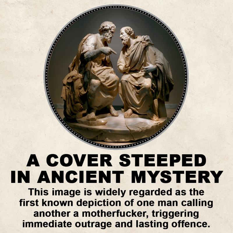 Cover mystery page from MOTHERFUCKER The Odyssey of a Word